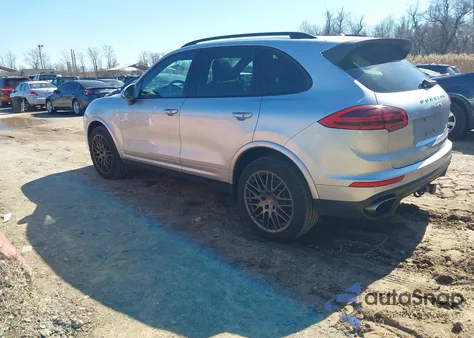 2017 Porsche Cayenne Platinum Edition из США, поврежденный, VIN WP1AA2A23HKA84228